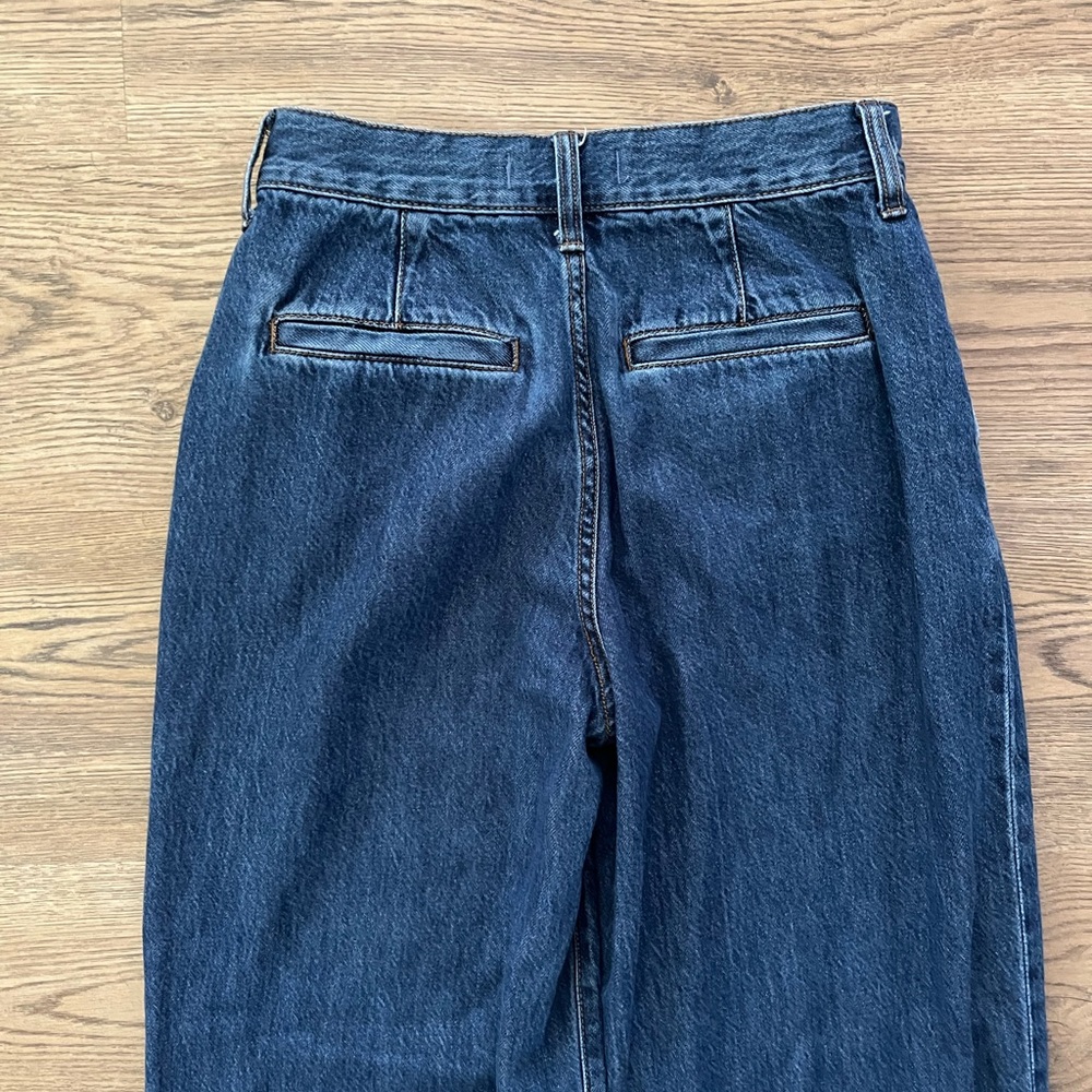 Madewell the Harlow wide leg Jean in fairson wash size 23 - Picture 11 of 12